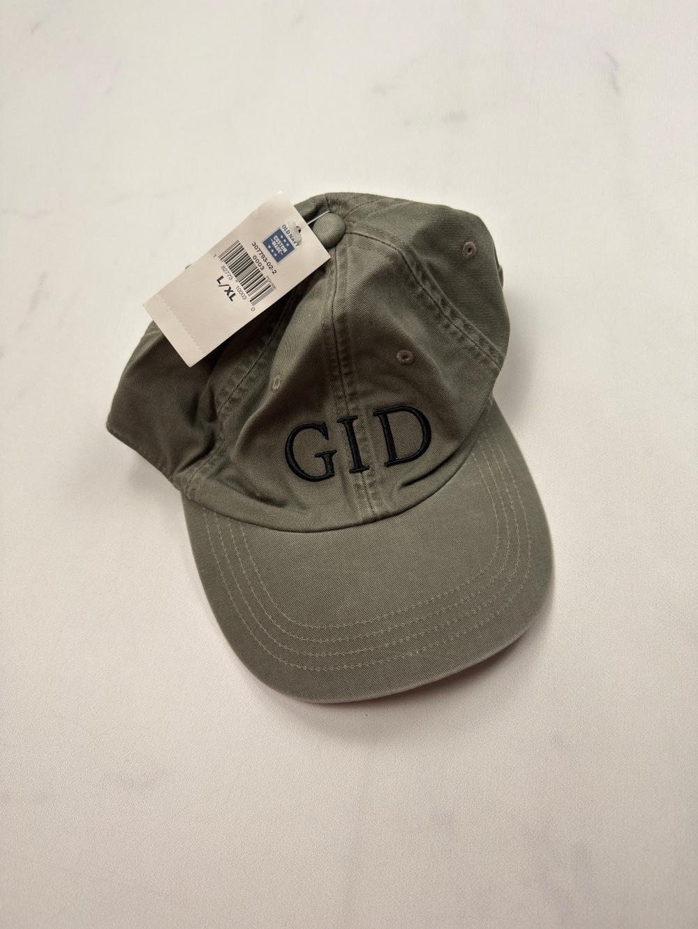 Old Navy Baseball Cap Olive Green Classic Logo - Adults L XL NWT